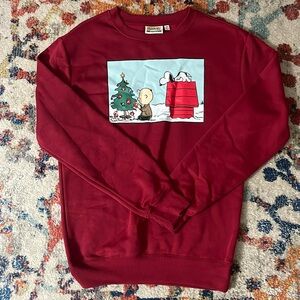 Aeropostale Peanuts Christmas Sweatshirt Size XS